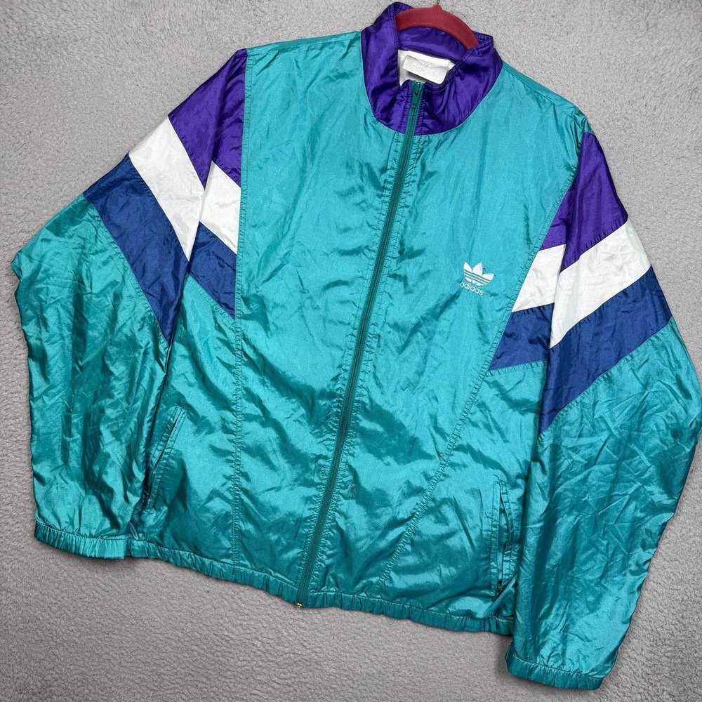 Vintage 90s Adidas windbreaker Jacket